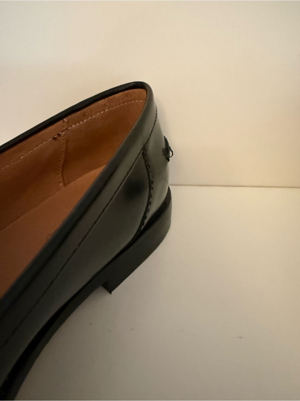 Madewell The NYE Penny Loafer - 7H - True Black - Picture 8 of 10